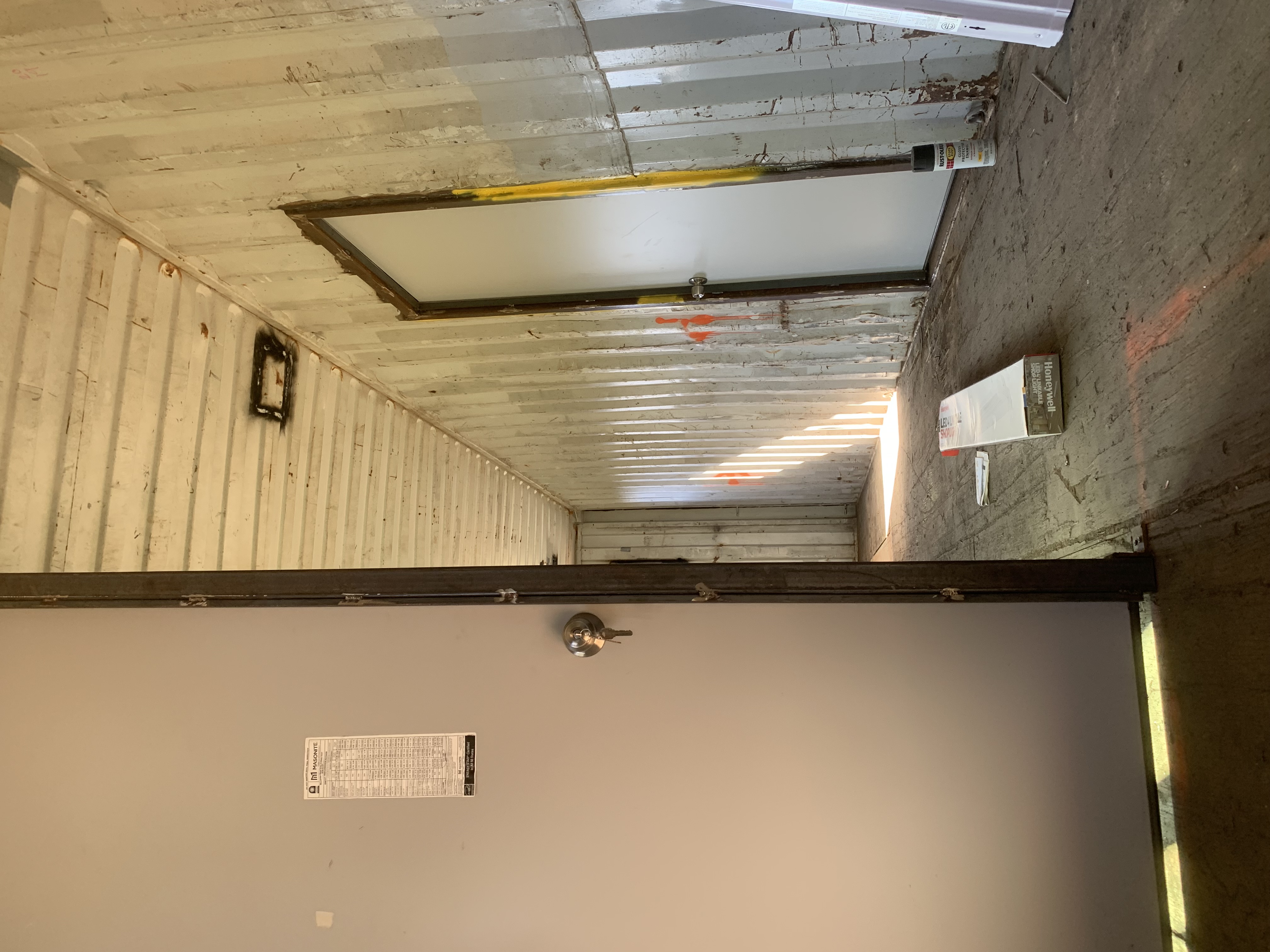 landing on second level